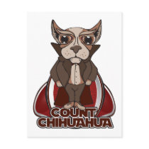 Count Chihuahua postcards