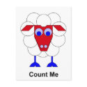 Count Me postcards