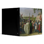 Count of Tripoli accepting the Surrender Binders