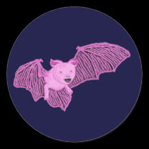 Count Pigula Bat stickers by esupernatural Count Pigula Bat stickers