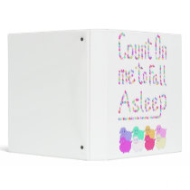 Count Sheep Avery Binder