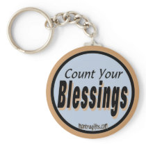 Count Your Blessings Keychain keychains