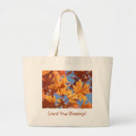 Count Your Blessings! Tote bag Autumn Leaves