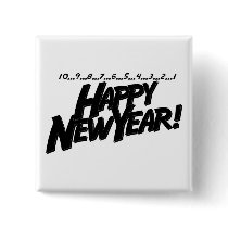 Countdown Happy New Year buttons