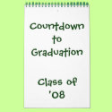 Countdown to Graduation '08 Calendar