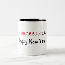 Countdown To New Years Coffee Mug