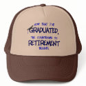 Countdown to Retirement hat by Valinor Countdown to Retirement hat