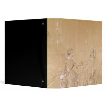 Countess Charles d'Agoult and her daughter Vinyl Binder