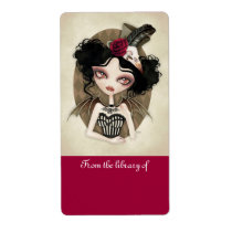 Countess Nocturne Bookplates Labels Stickers labels