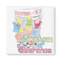 Countess of Clearance magnets by bubblegumdesigns Countess of Clearance magnets
