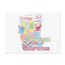 Countess of Clearance postcards