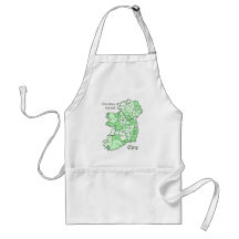 Counties of Ireland Map Aprons