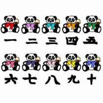 Counting Chinese Pandas photo sculptures