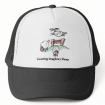 Counting Imaginary Sheep hats by GeeksRUs Counting Imaginary Sheep hats