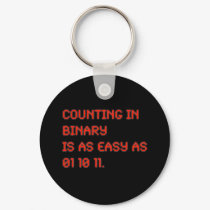 Counting in Binary keychains