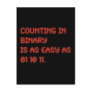 Counting in Binary Post Card