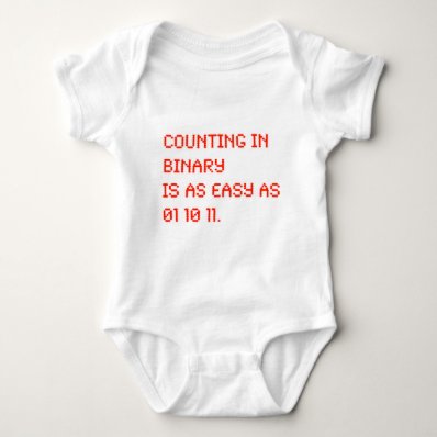 Counting in Binary T Shirt