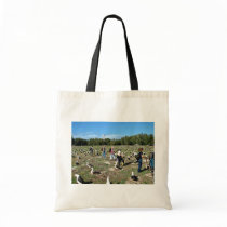 Counting Laysan Albatross Nests Tote Bag