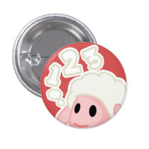 Counting Sheep Button buttons