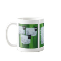 Counting sheep mugs by jennyclaire_art Counting sheep mugs
