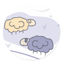 Counting Sheeps Sticker