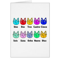 Counting Spanish Cats cards