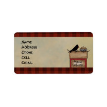 Country address labels