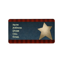 Country address labels