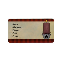 Country address labels