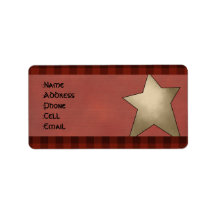 Country address labels