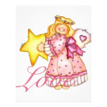 Country Art Star Girl - Love Custom Letterhead