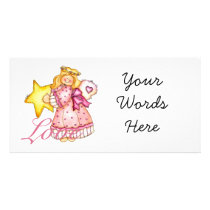 Country Art Star Girl - Love photo cards by HaleysCloset Country Art Star Girl - Love photo cards