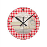Country Baking Wall Clock