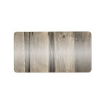 Country Barn Wood Address Label