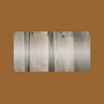 Country Barn Wood Address Label labels