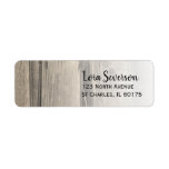 Country Barn Wood Return Address Labels