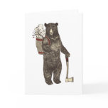 Country Bear Christmas Greeting Cards