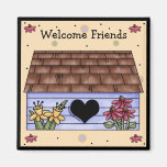 Country Birdhouse Fridge Magnet