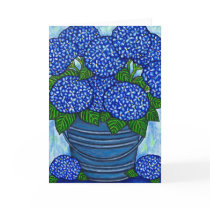 Country Blues - Greeting Card by LisaLorenzPaintings Country Blues - Greeting Card