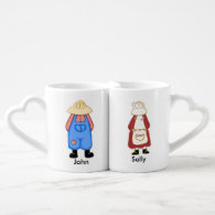 Country Boy and Girl Personalized Mugs Lovers Mug