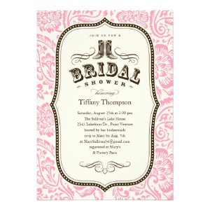 Country Bridal Shower Invitations