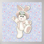 Country Bunny Print