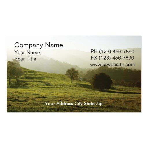 Country Business Card