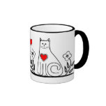 Country Cat Coffee Mug