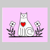 Country Cat postcards