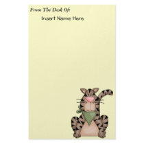 Country Cat Custom Stationery
