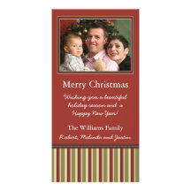 Country Charm Christmas Photo Card