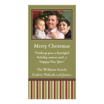 Country Charm Christmas Photo Card
