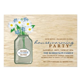 Country Charm Housewarming Party Invitations