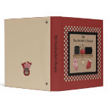 Country Check Recipe Binder 2